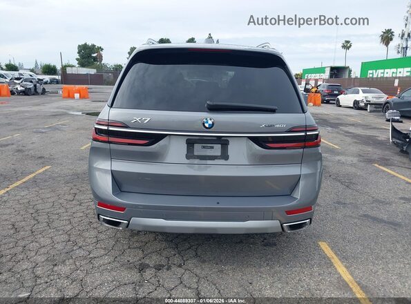 5UX23EM02S9W46547 2025 BMW X7 Серебряный 