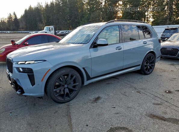 5UX23EM03P9R30194 2023 BMW X7 Gray Vista tres cuartos delantera izquierda