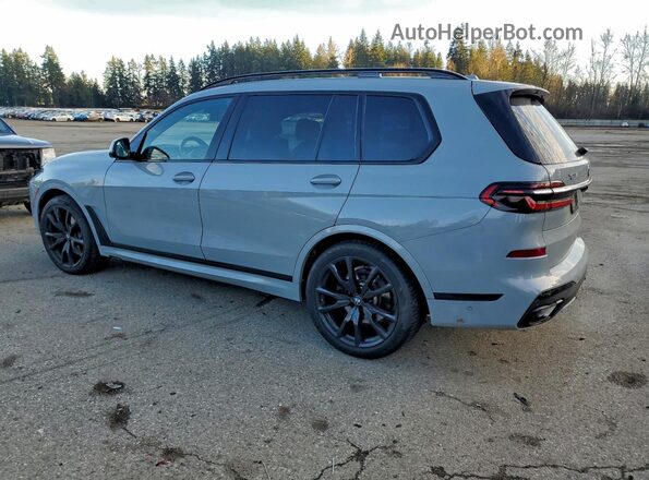 5UX23EM03P9R30194 2023 BMW X7 Gray Trasero izquierdo