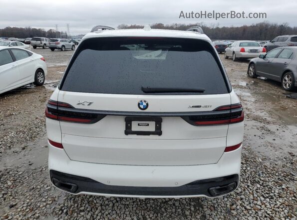 5UX23EM03R9S17069 2024 BMW X7 White Вид ззаду