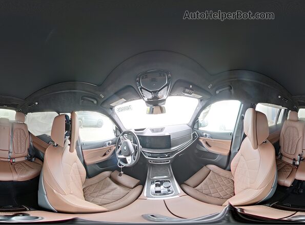 5UX23EM03S9000532 2025 BMW X7 Gray სალონის 360-გრადუსიანი ხედი