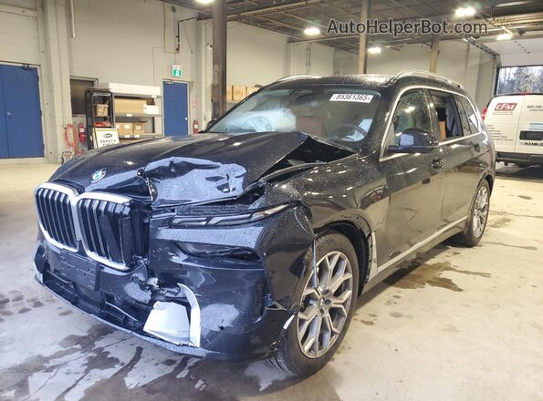 5UX23EM05T9024400 2026 BMW X7 Черный Передняя левая четверть