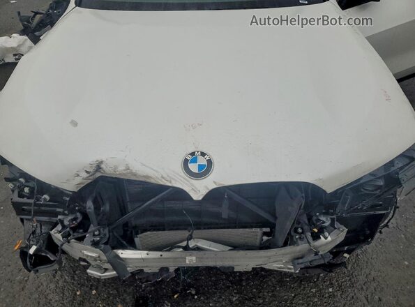 5UX23EM06P9R40346 2023 BMW X7 White Engine compartment view