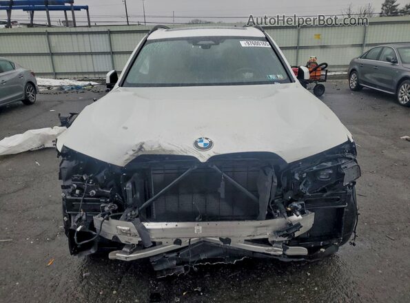 5UX23EM06P9R40346 2023 BMW X7 White Front view