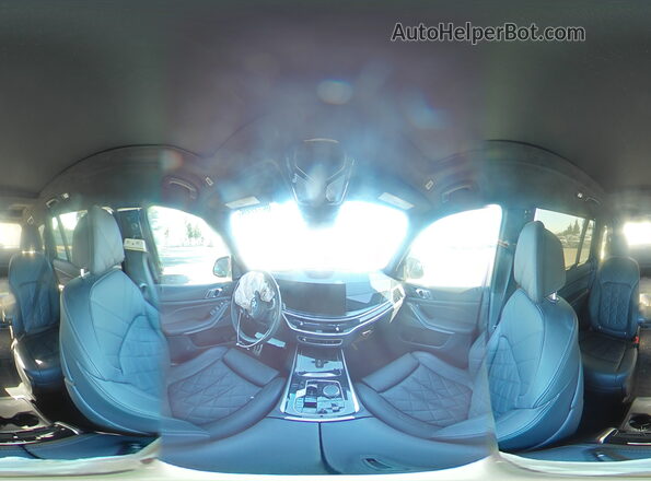 5UX23EM07P9R84856 2023 BMW X7 Черный Панорамный вид салона 360°