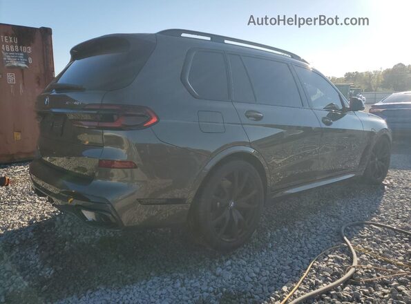 5UX23EM07R9U84831 2024 BMW X7 Brown Հետևի աջ