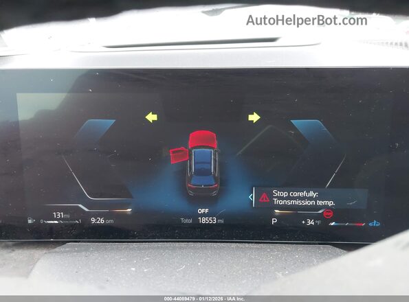 5UX23EM08R9U67598 2024 BMW X7 Black Вид задніх сидінь