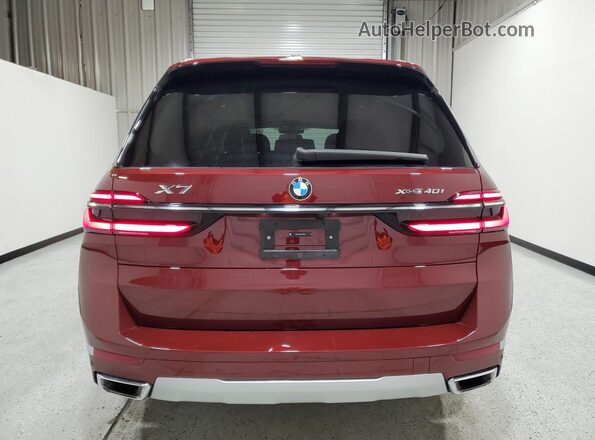 5UX23EM09T9065614 2026 BMW X7 Burgundy 
