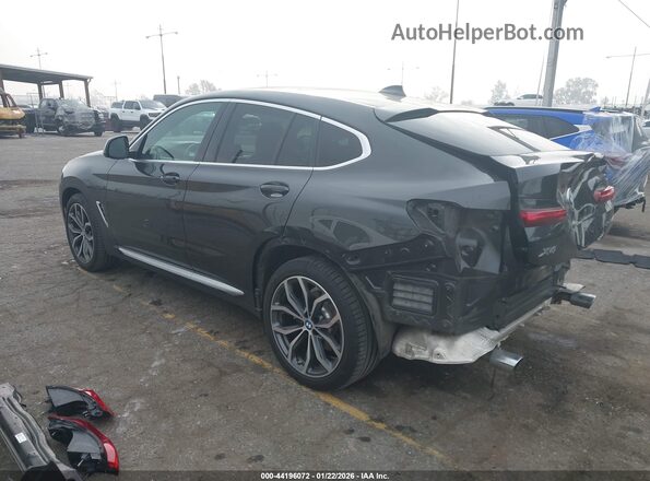 5UX2V1C01L9B70283 2020 BMW X4 Black Tył lewy
