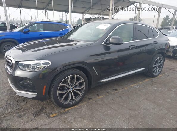 5UX2V1C01L9B70283 2020 BMW X4 Black Przód lewy