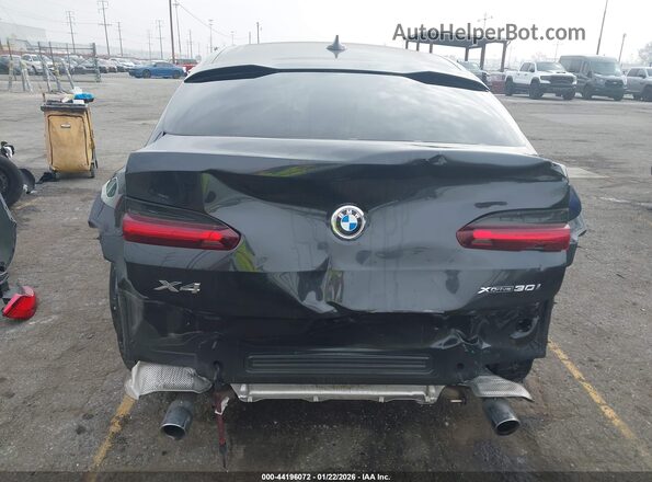 5UX2V1C01L9B70283 2020 BMW X4 Black Widok z przodu
