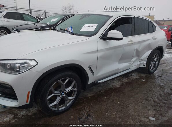 5UX2V1C01L9B85429 2020 BMW X4 Белый Вид спереди