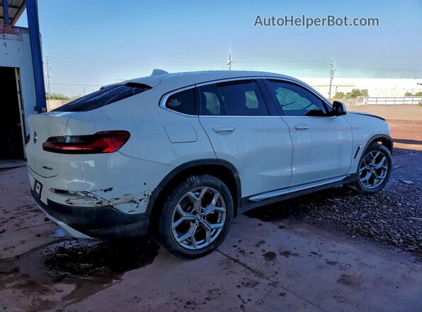 5UX2V1C01M9H34287 2021 BMW X4 White Tył prawy