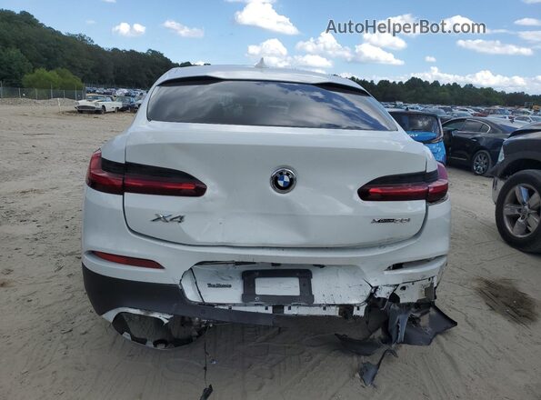 5UX2V1C02M9H28255 2021 BMW X4 Белый Вид сзади