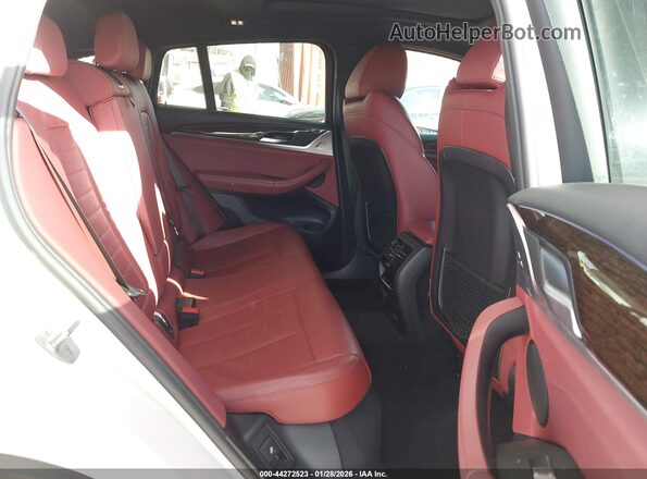 5UX2V1C04M9D87893 2021 BMW X4 Белый Вид наклейки с VIN-кодом