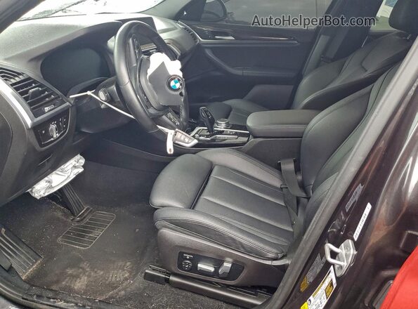 5UX2V1C08M9G72113 2021 BMW X4 Red Սալոնի դիմացի տեսք