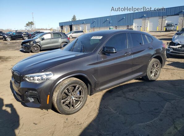 5UX2V5C06M9F85981 2021 BMW X4 Угольный Передняя левая четверть