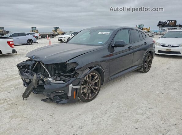 5UX2V5C07M9G68898 2021 BMW X4 Черный Передняя левая четверть