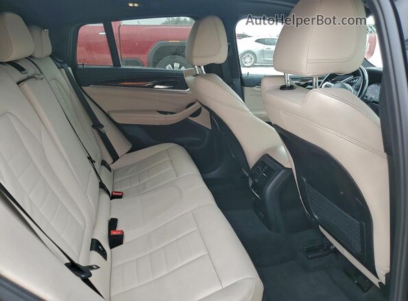5UX2V5C07M9G68898 2021 BMW X4 Черный Вид задней части салона