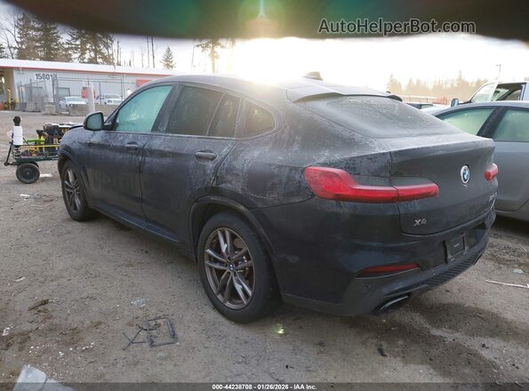 5UX2V5C08M9G49261 2021 BMW X4 Черный Задняя левая четверть