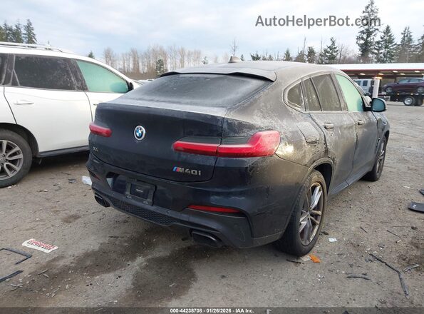5UX2V5C08M9G49261 2021 BMW X4 Черный Задняя правая четверть