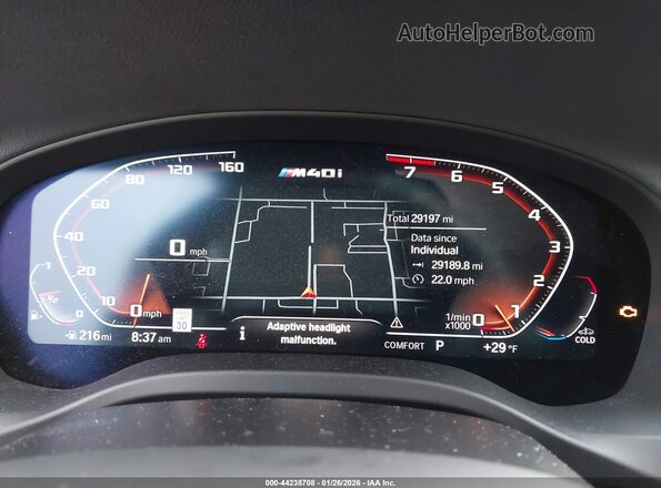 5UX2V5C08M9G49261 2021 BMW X4 Черный Вид задних сидений