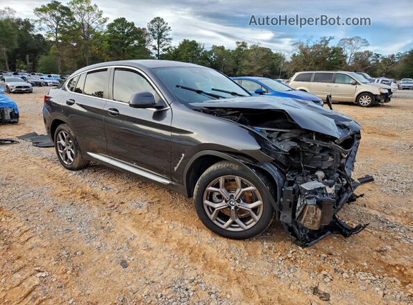 5UX33DT01P9P68985 2023 BMW X4 Серый Передняя правая четверть