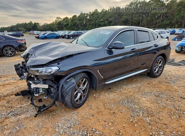 5UX33DT01P9P68985 2023 BMW X4 Серый Передняя левая четверть