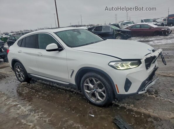 5UX33DT01P9R65977 2023 BMW X4 White Front right