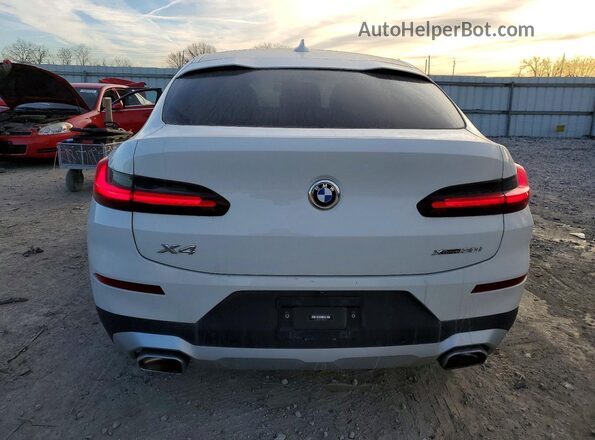 5UX33DT02N9K81856 2022 BMW X4 Белый Вид сзади
