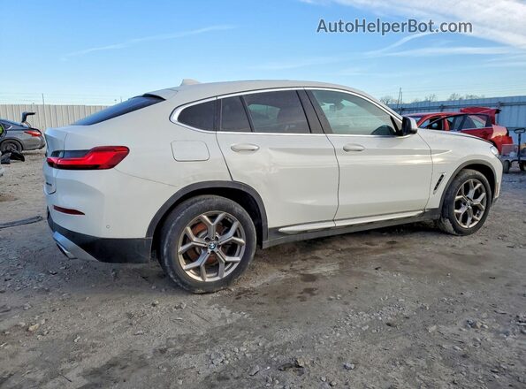 5UX33DT02N9K81856 2022 BMW X4 Белый Задняя правая четверть