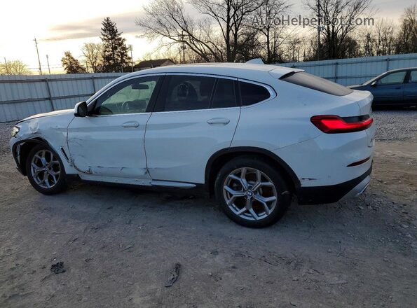 5UX33DT02N9K81856 2022 BMW X4 Белый Задняя левая четверть
