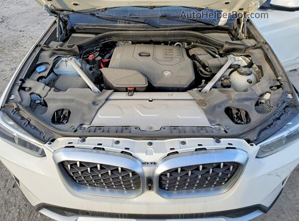 5UX33DT02N9K81856 2022 BMW X4 Белый Вид подкапотного пространства