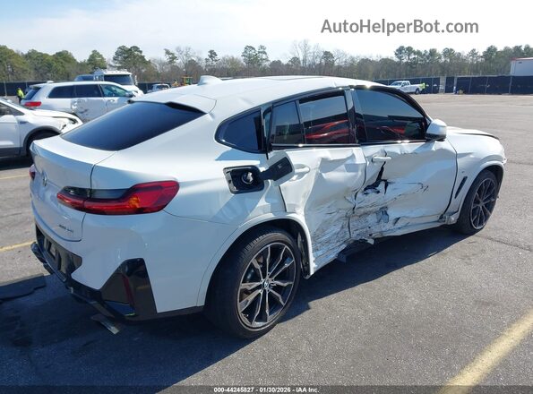 5UX33DT02P9N55057 2023 BMW X4 White Tył prawy
