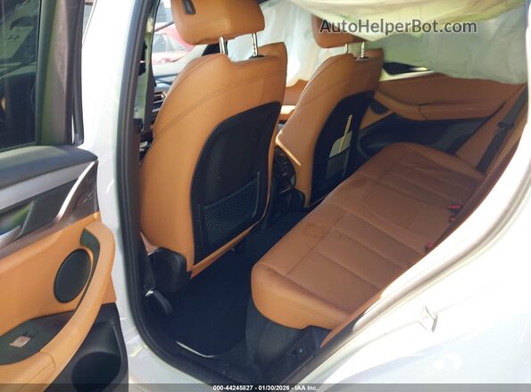 5UX33DT02P9N55057 2023 BMW X4 White Widok naklejki z numerem VIN