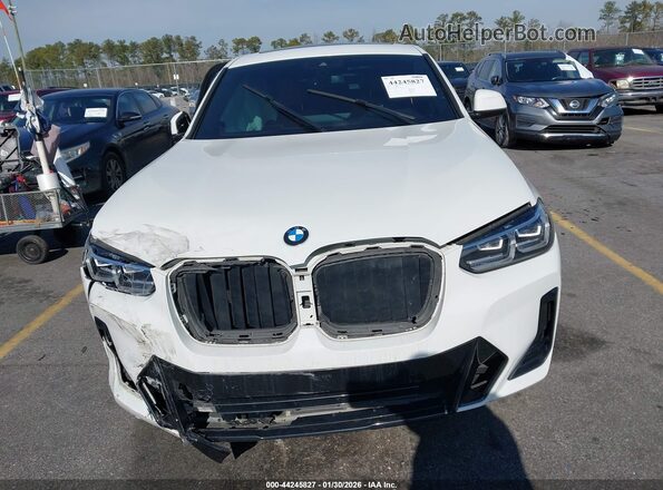 5UX33DT02P9N55057 2023 BMW X4 White Widok zestawu wskaźników