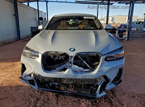 5UX33DT02S9133301 2025 BMW X4 Gray Widok z przodu