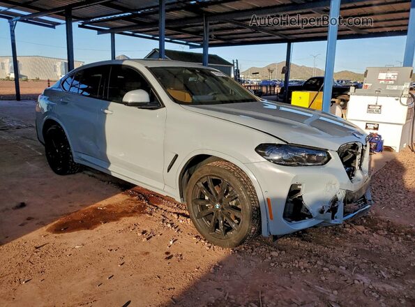 5UX33DT02S9133301 2025 BMW X4 Gray Przód prawy