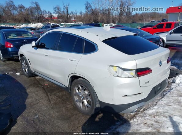 5UX33DT06P9R26351 2023 BMW X4 Белый Задняя левая четверть