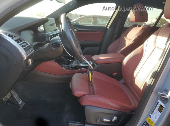 5UX33DT07N9L98039 2022 BMW X4 Серый Вид салона спереди