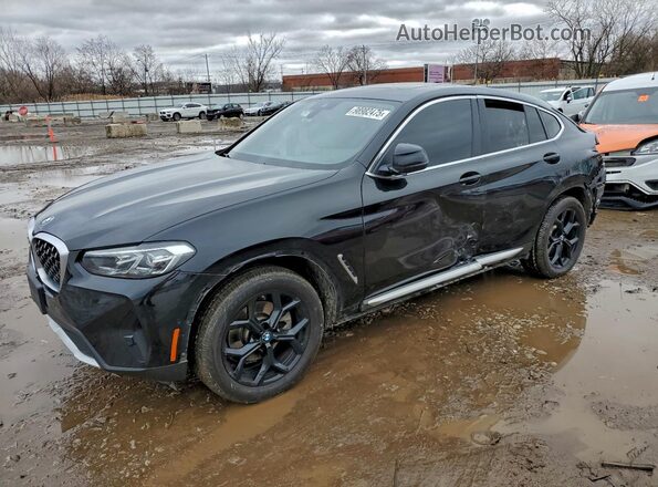 5UX33DT07R9V04043 2024 BMW X4 Black Przód lewy