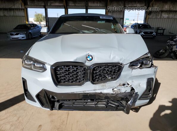 5UX33DT08P9R76961 2023 BMW X4 Серый Вид спереди