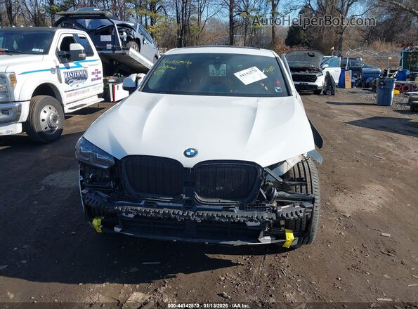 5UX33DT09P9P80799 2023 BMW X4 White Vista del cuadro de instrumentos