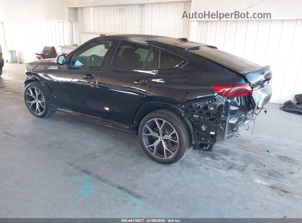 5UX33EX02R9U97955 2024 BMW X6 Dark Blue Tył lewy