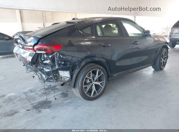 5UX33EX02R9U97955 2024 BMW X6 Dark Blue Tył prawy