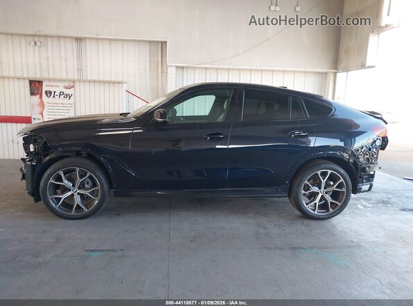5UX33EX02R9U97955 2024 BMW X6 Dark Blue 