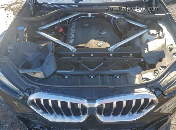 5UX33EX03S9W98284 2025 BMW X6 Черный Вид подкапотного пространства