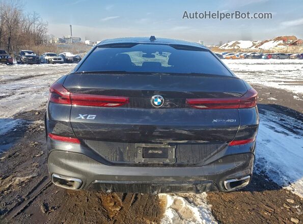 5UX33EX03S9W98284 2025 BMW X6 Черный Вид сзади