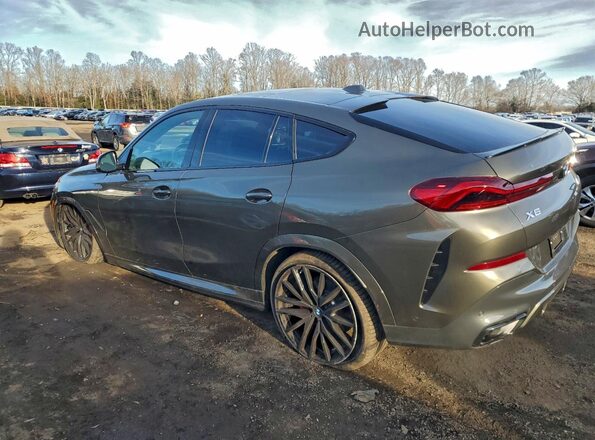 5UX33EX04S9005979 2025 BMW X6 Gray Trasero izquierdo