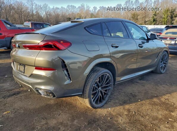 5UX33EX04S9005979 2025 BMW X6 Gray Trasero derecho